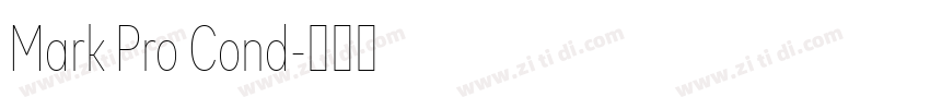 Mark Pro Cond字体转换 Mark Pro Cond字体转换